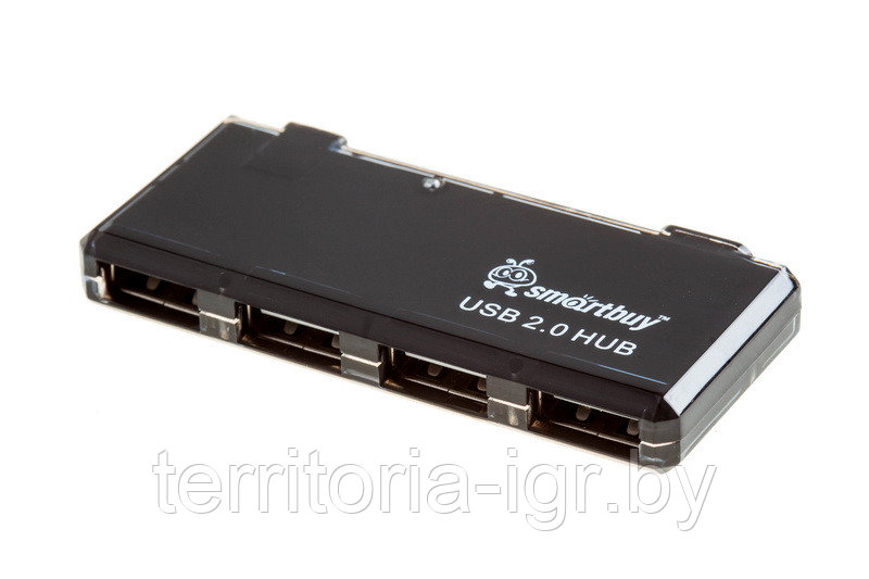 Разветвитель USB Hub 4 порта SBHA-6110-K черный Smartbuy - фото 2 - id-p162829135