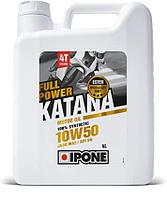 Масло IPONE FULL POWER KATANA 10W50 моторное,100% Synthetic with Ester, 4 л