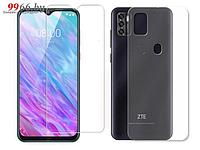 Гидрогелевая пленка LuxCase для ZTE Blade A7S 2020 0.14mm Front and Back Transperent 86714