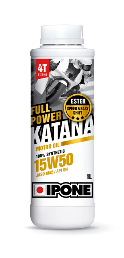 Масло IPONE FULL POWER KATANA 15W50 моторное,100% Synthetic with Ester, 1 л