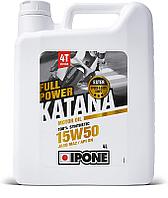 Масло IPONE FULL POWER KATANA 15W50 моторное,100% Synthetic with Ester, 4 л