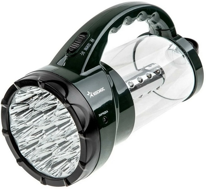 Фонарь-прожектор КОСМОС AP2008 LED аккумуляторный , 24LED+19LED, 4V2AH - фото 1 - id-p162830883