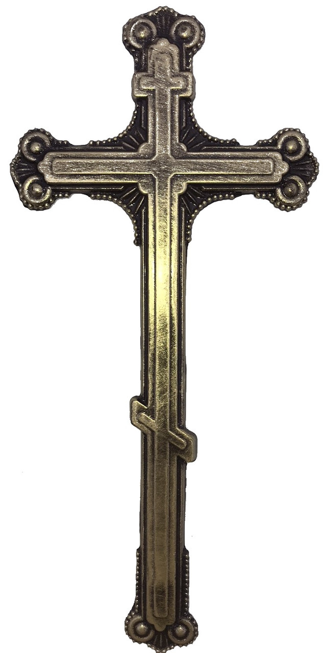 Ритуальные накладки,фольга ритуальная - Крест #4