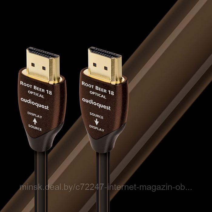 Кабель межблочный HDMI AudioQuest HDMI Root Beer 18 / 15м - фото 1 - id-p162831412