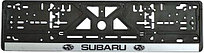 Держатель номера автомобиля с логотипом SUBARU/СУБАРУ