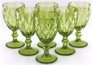 Набор бокалов для  вина 6шт  Green Ray 330 мл     стекло/хрусталь  ,   18294-G