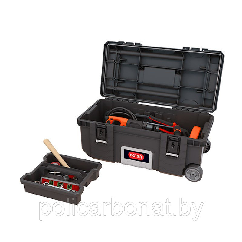 Ящик для инструмента Gear 28" Mobile Job Box, черный - фото 3 - id-p162854975