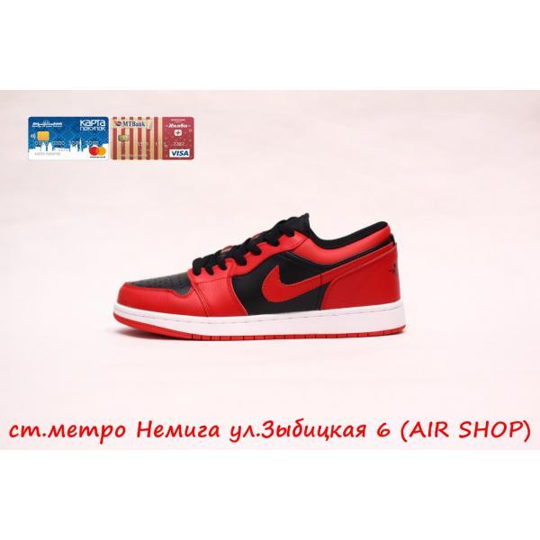 Nike Air Jordan 1 Low Красн-черн
