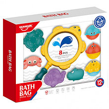 Набор игрушек для ванной Haunger Морские обитатели (8 элементов) HE0249