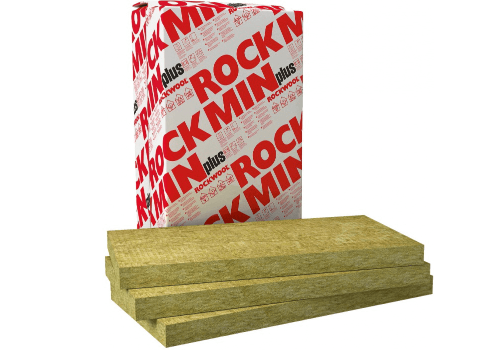 Утеплитель Rockwool Rockmin Plus 50x1000x610, Польша - фото 1 - id-p162873148