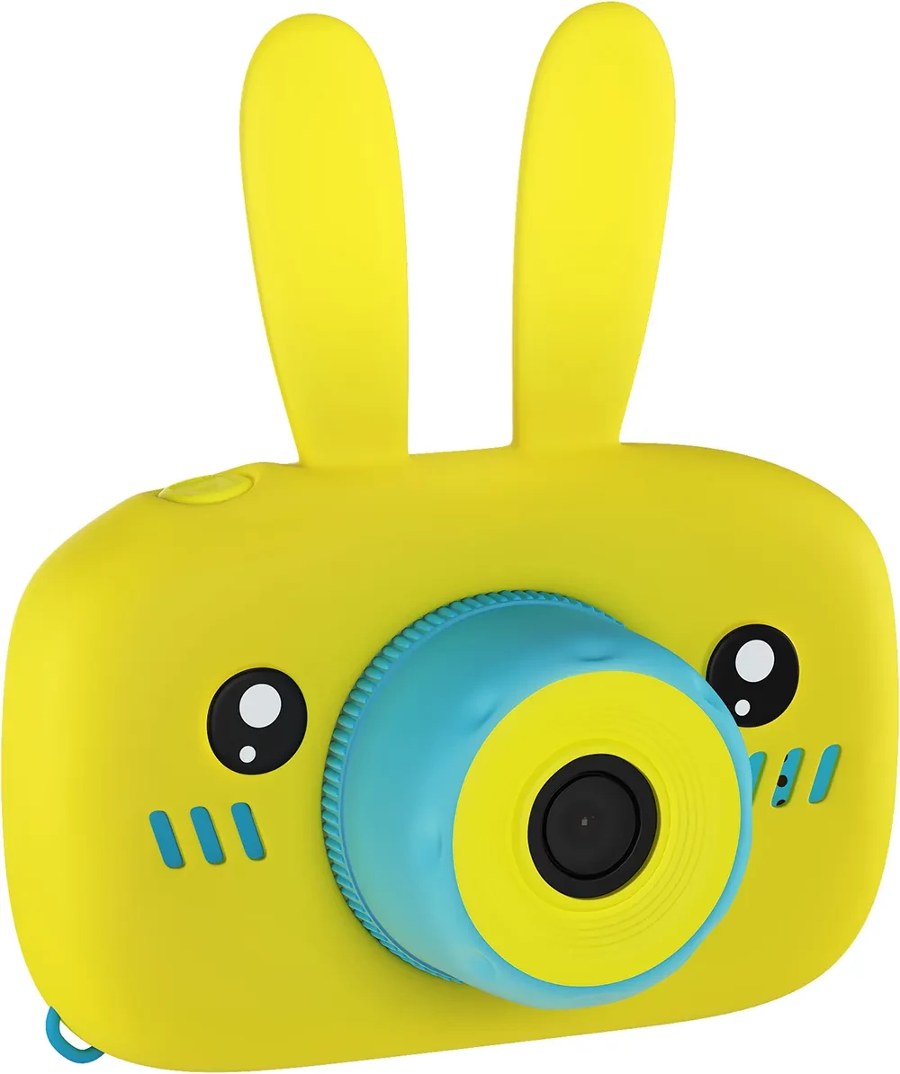 Детский фотоаппарат Gsmin Fun Camera Rabbit, желтый - фото 1 - id-p162879389