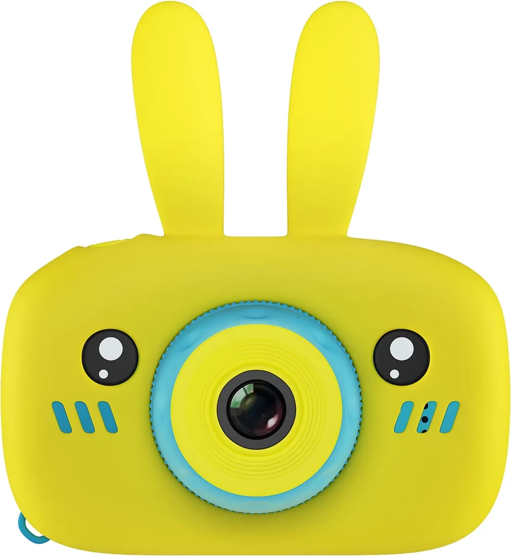 Детский фотоаппарат Gsmin Fun Camera Rabbit, желтый - фото 2 - id-p162879389