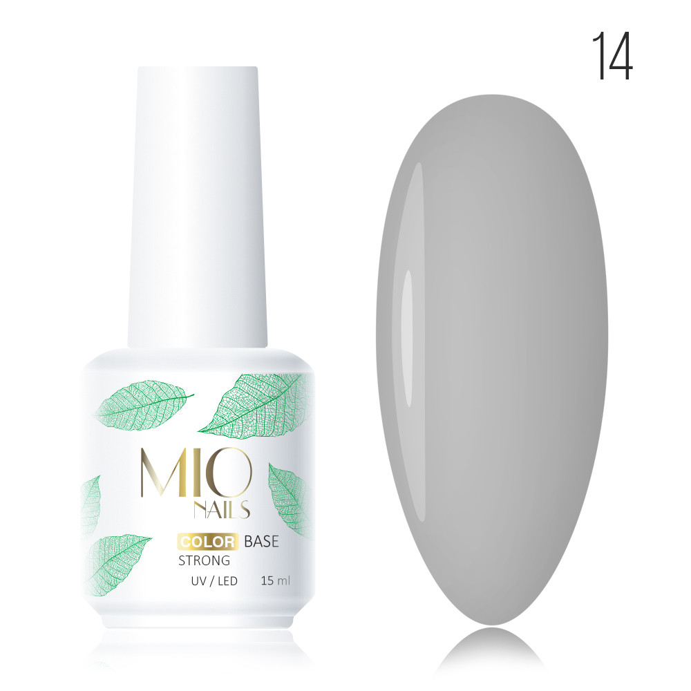 Цветная база Color Base Strong МIO Nails тон 14, 15 мл