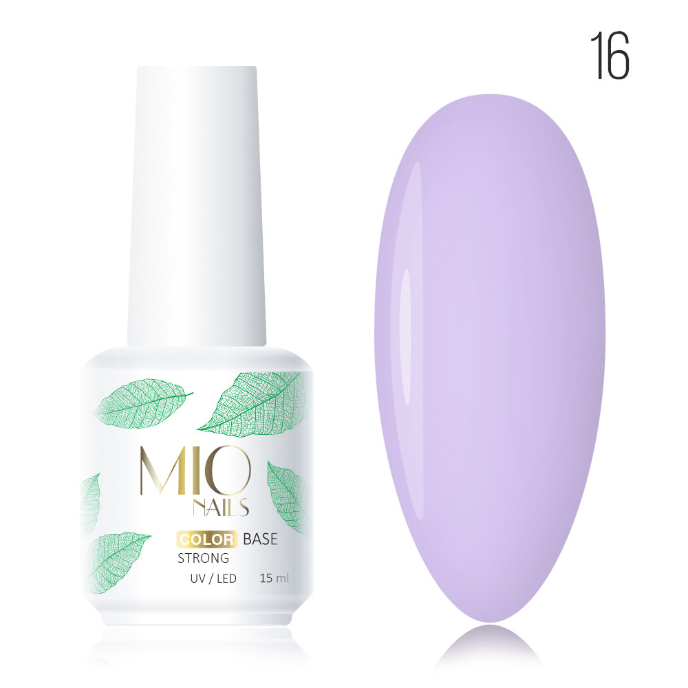 Цветная база Color Base Strong МIO Nails тон 16, 15 мл