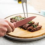 Leo нож для мяса 19 см цвет лезвия розовый, , шт, фото 3