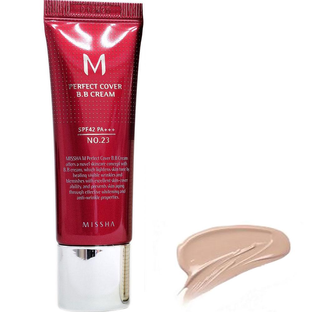 21 ТОН ББ КРЕМ MISSHA M PERFECT COVER BB CREAM SPF42/PA+++ - 20G
