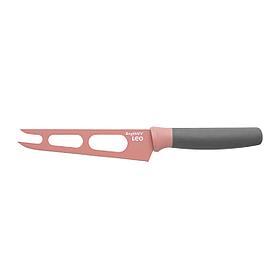 Leo нож для сыра 13 см розовый, , шт
