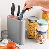 Подставка для ножей универсальная серого цвета BergHOFF Leo 3950117, фото 3