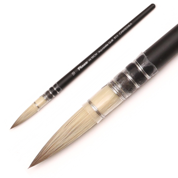 Кисть Pinax HI-TECH Aquarelle Quill Синтетика КРУГЛАЯ N 4: продажа ...
