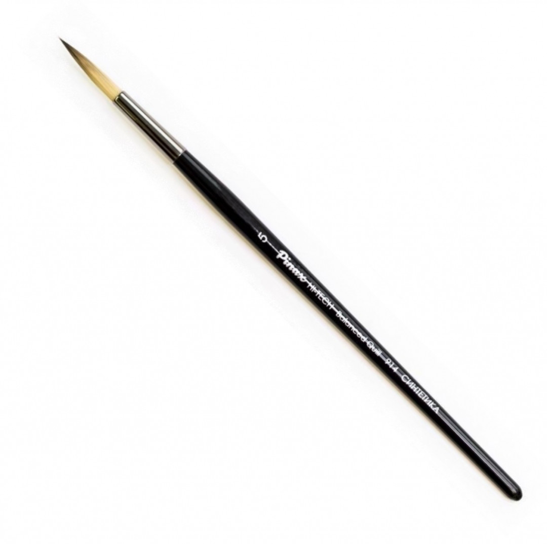 Кисть Pinax HI-TECH Balanced Quill Синтетика КРУГЛАЯ N 5: продажа, цена ...