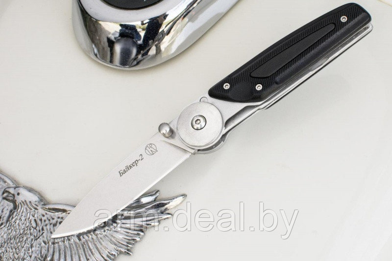 Складной нож Байкер-2 рукоять ABS пластик - фото 4 - id-p162894659