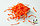 Гофрированная стружка Оранжевая 1 кг, фото 2