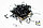 Гофрированная стружка Черная 100 г, фото 2