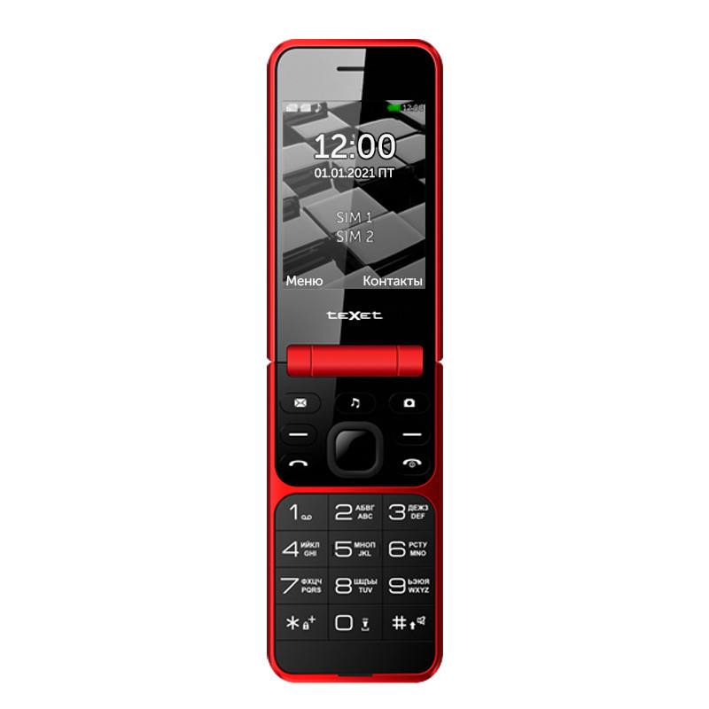 Мобильный телефон TeXet TM-405 (красный)