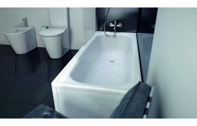 Стальная ванна EUROPA 2,2 150*70 на ножках с экраном