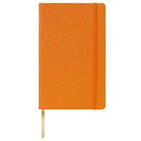 Записная книга IVORY А5 в точку DELHI, оранжевый, фото 1