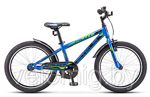 Детский велосипед Stels Pilot 200 Gent 20 Z010 (синий, 2021)