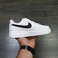 Кроссовки Nike Air Force 1 '07 Low White Black, фото 2
