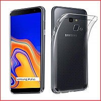 Чехол-накладка для Samsung Galaxy J4+ / J4 Plus SM-J415 (силикон) прозрачный
