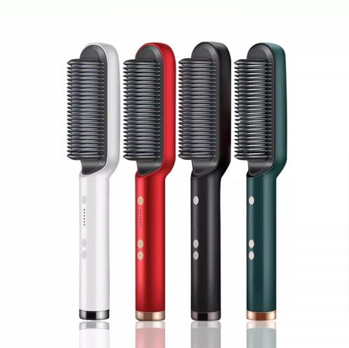 Электрическая расческа - выпрямитель Straight comb FH909 с турмалиновым покрытием, утюжок, 6 режимов - фото 5 - id-p163035478