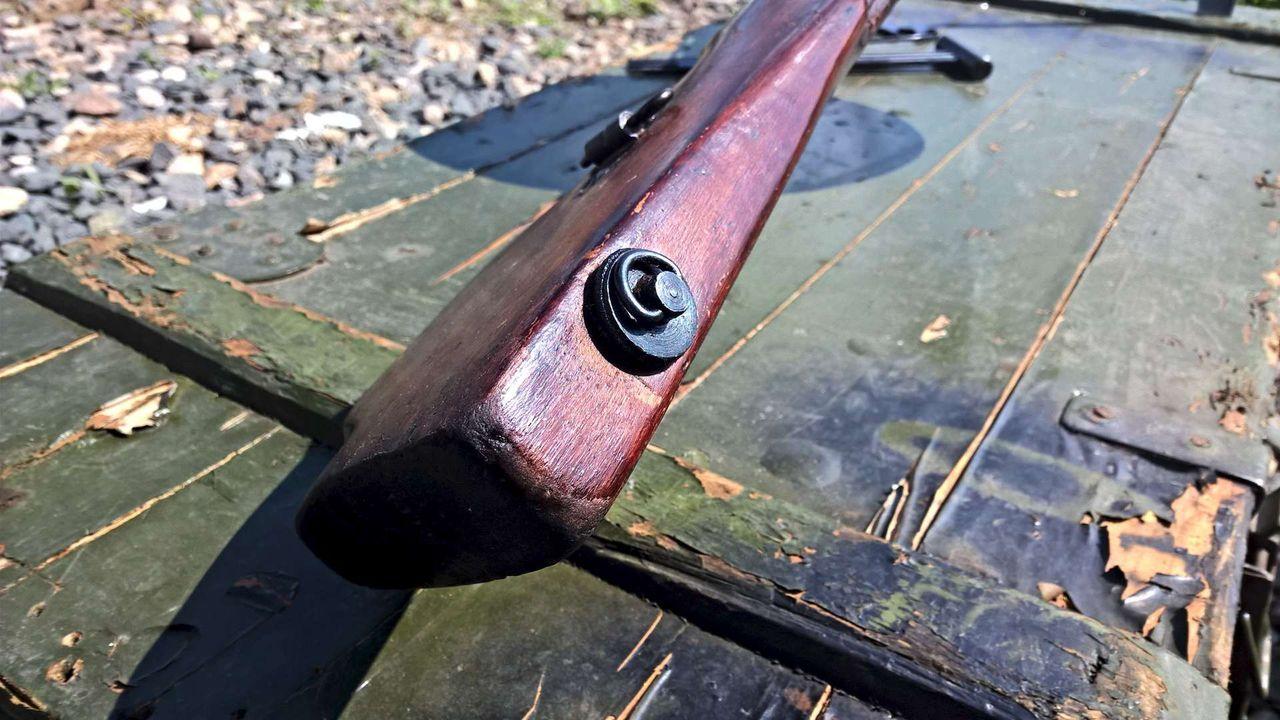 Масленка приклада ММГ пулемета Дегтярева (ДП-27) с ершиком. - фото 7 - id-p123010944