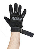 Перчатки Tactical PRO со вставкой (black)., фото 4