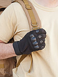 Перчатки Tactical PRO со вставкой (black). Размер XXL, фото 7
