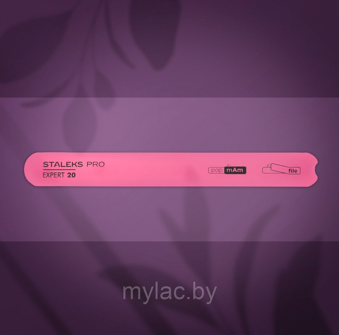 Пластиковая скошенная основа для пилки Staleks Pro Expert 20