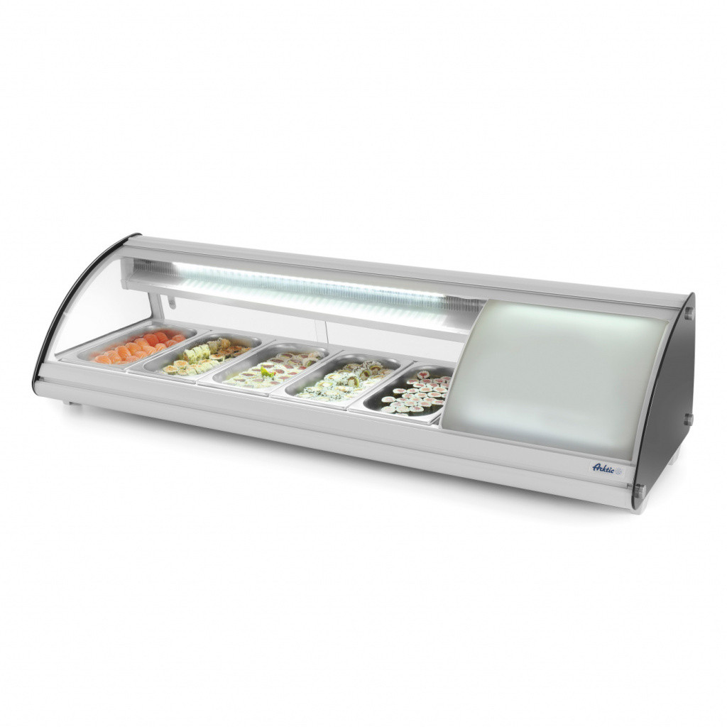 Витрина холодильная Hendi 5 × GN 1/3 (арт. 233757), фото 1