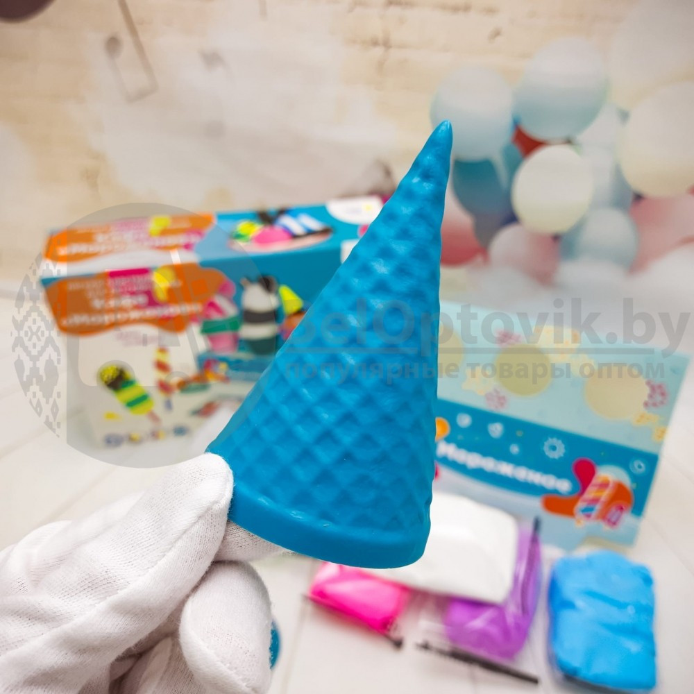 Набор для лепки из легкого пластилина Genio Kids Кафе Мороженое - фото 4 - id-p163056293