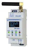 Контроллер web-доступа к управлению Modbus - оборудованием ЕМ-481