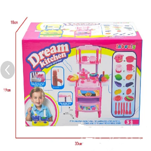 Детский игровой набор Кухня арт.768-2, 22 предмета, свет, звук ,вода - фото 1 - id-p163087352