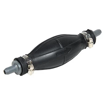 Насос запасной для подкачки топлива (Груша) черная, Внешний диаметр штуцера 8 мм - фото 1 - id-p163087372