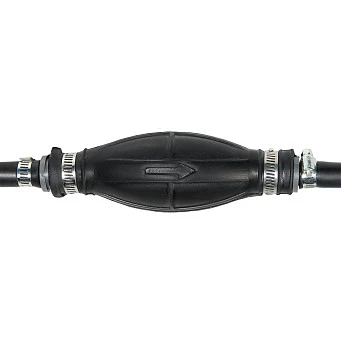 Насос запасной для подкачки топлива (Груша) 1,5м с клапаном, черная, Внешний диаметр штуцера 8 мм - фото 3 - id-p163087386