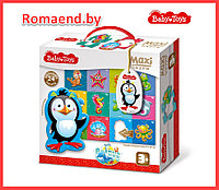 Пазлы макси контурные " Водный мир " BABY TOYS (24 эл), 02511