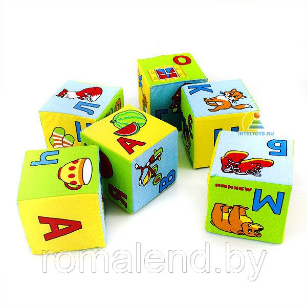 Кубики "Азбука" (12 куб) 01305 - фото 3 - id-p163092605