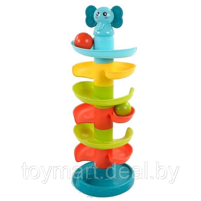 Развивающая игрушка - башня с шариками Roll Ball, Huanger HE0293 - фото 2 - id-p163104794