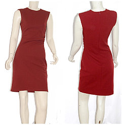 Платье H&M приталенное на размер S бордовое