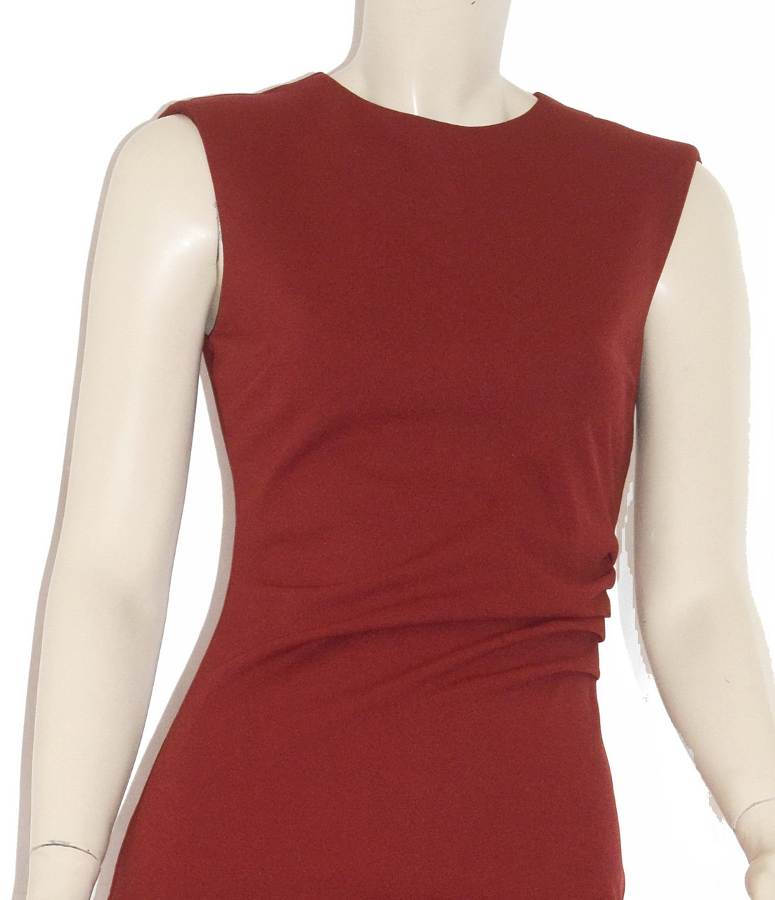 Платье H&M приталенное на размер S бордовое - фото 3 - id-p163149575