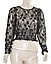 Блузка H&M кружевная на размер М, фото 2